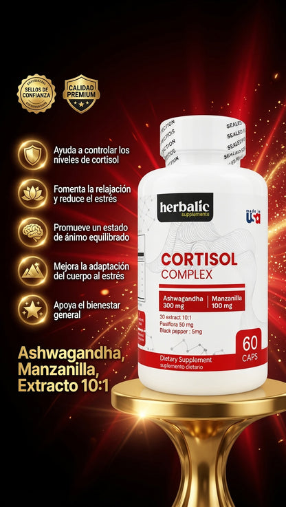 CORTISOL COMPLEX 60CAP HERBALIC ia_2