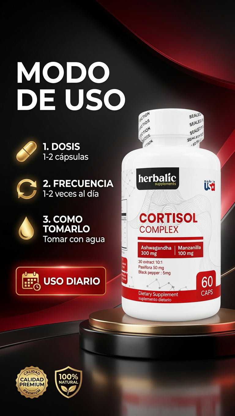 CORTISOL COMPLEX 60CAP HERBALIC ia_4