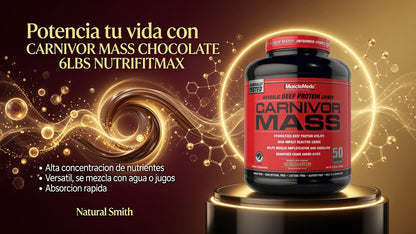 CARNIVOR MASS CHOCOLATE 6LBS NUTRIFITMAX ia_3