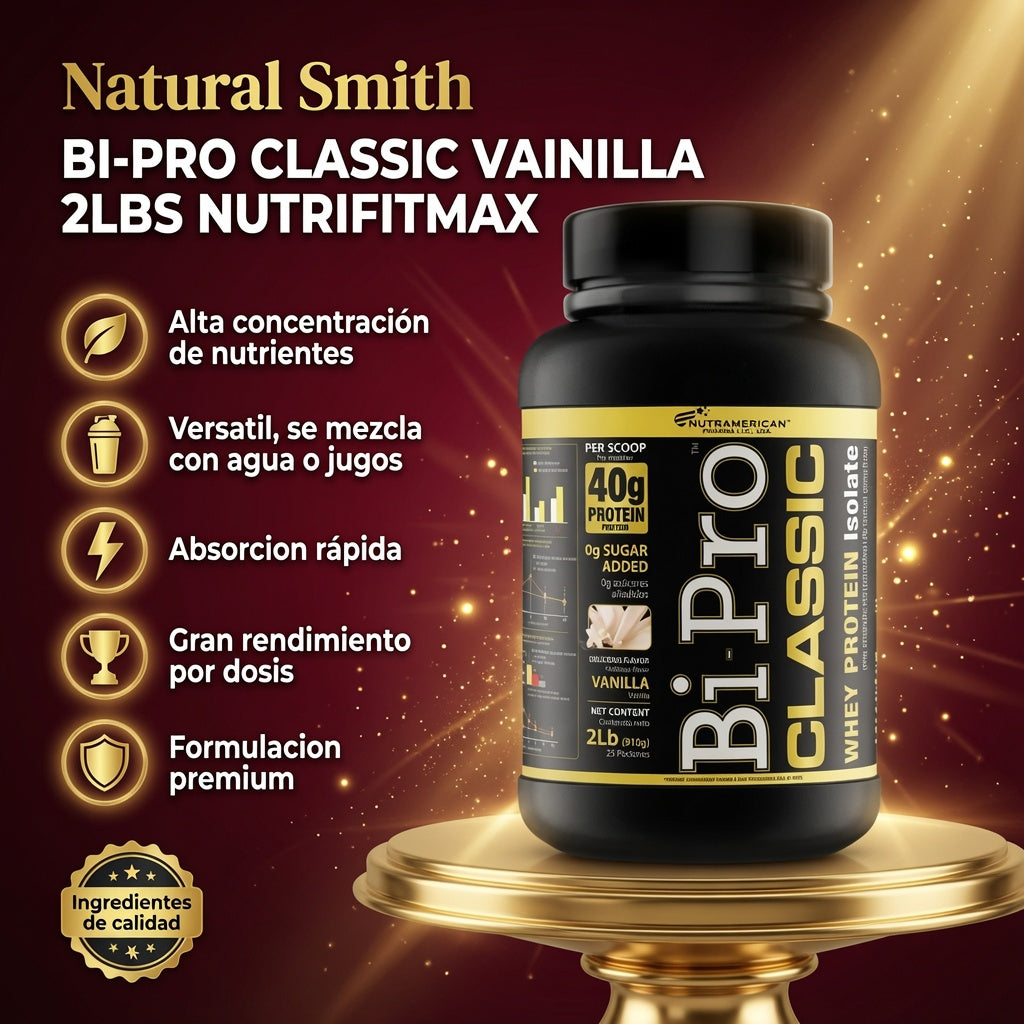 BI-PRO CLASSIC VAINILLA 2LBS NUTRIFITMAX ia_2