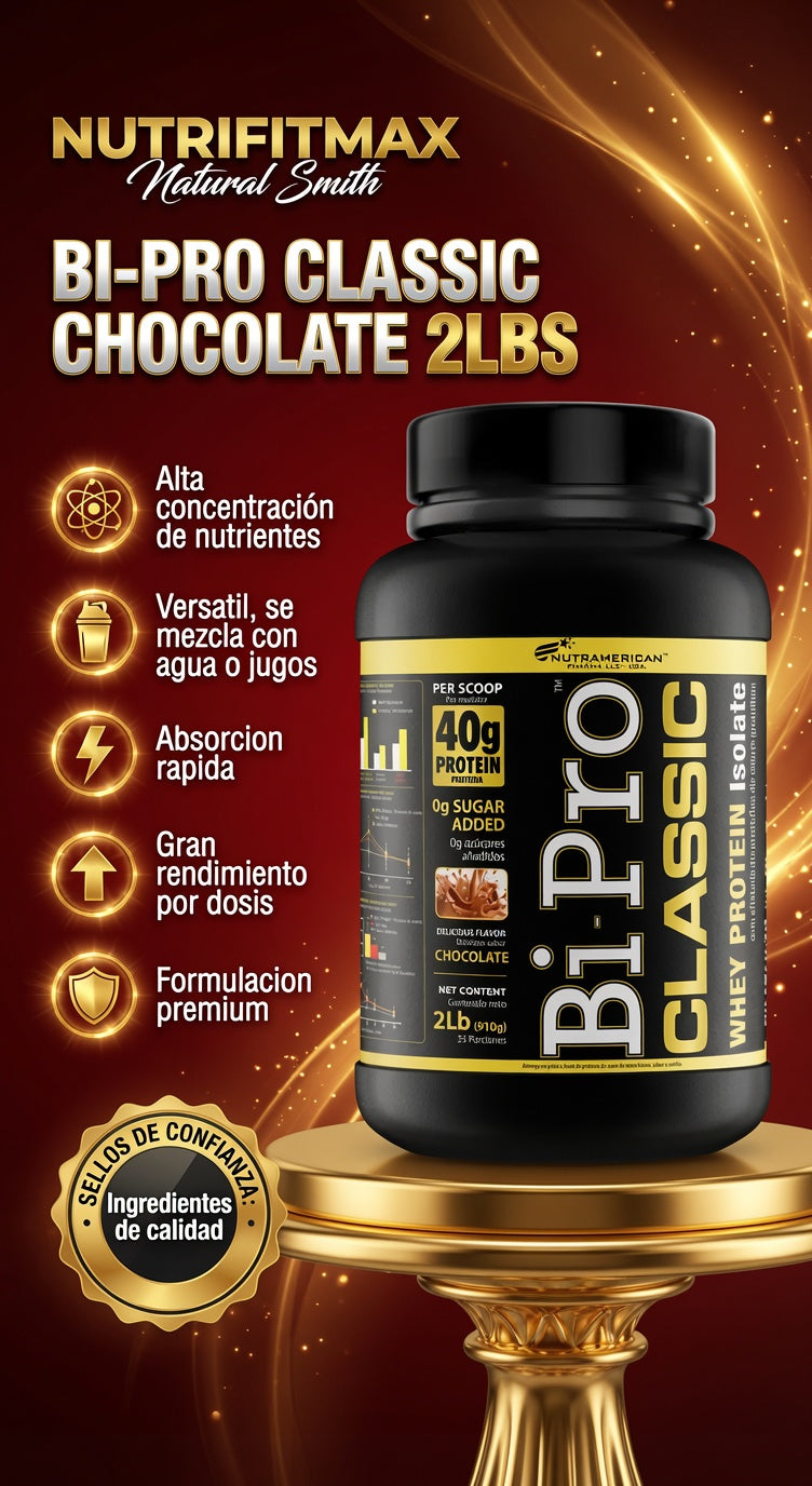 BI-PRO CLASSIC CHOCOLATE 2LBS NUTRIFITMAX ia_2