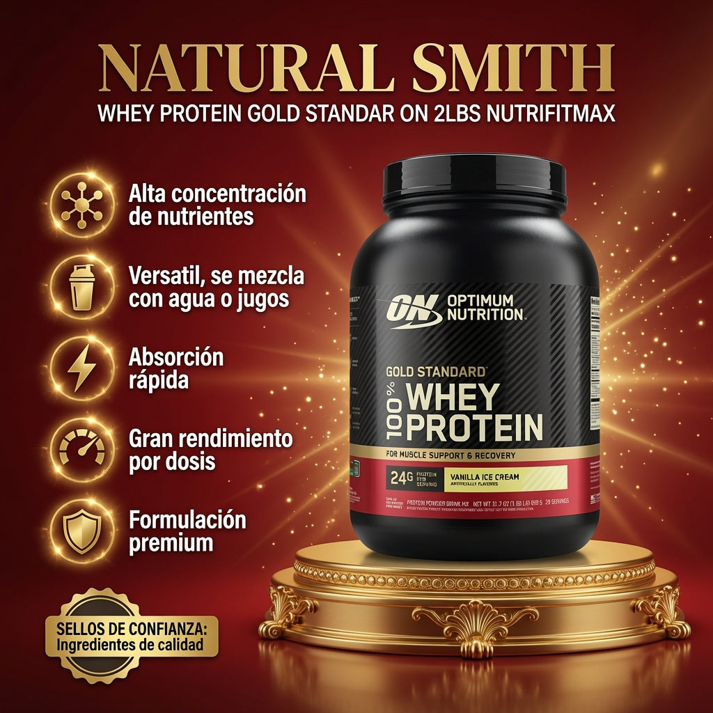 WHEY PROTEIN GOLD STANDAR ON 2LBS NUTRIFITMAX ia_2