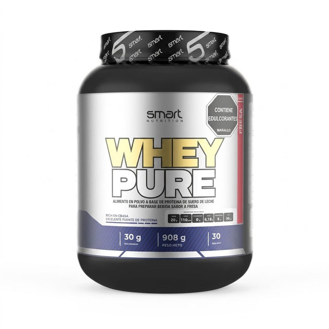 WHEY PURE FRESA 900GR SMART NUTRITION NUTRIFITMAX principal