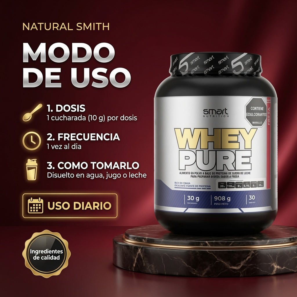 WHEY PURE FRESA 900GR SMART NUTRITION NUTRIFITMAX ia_4