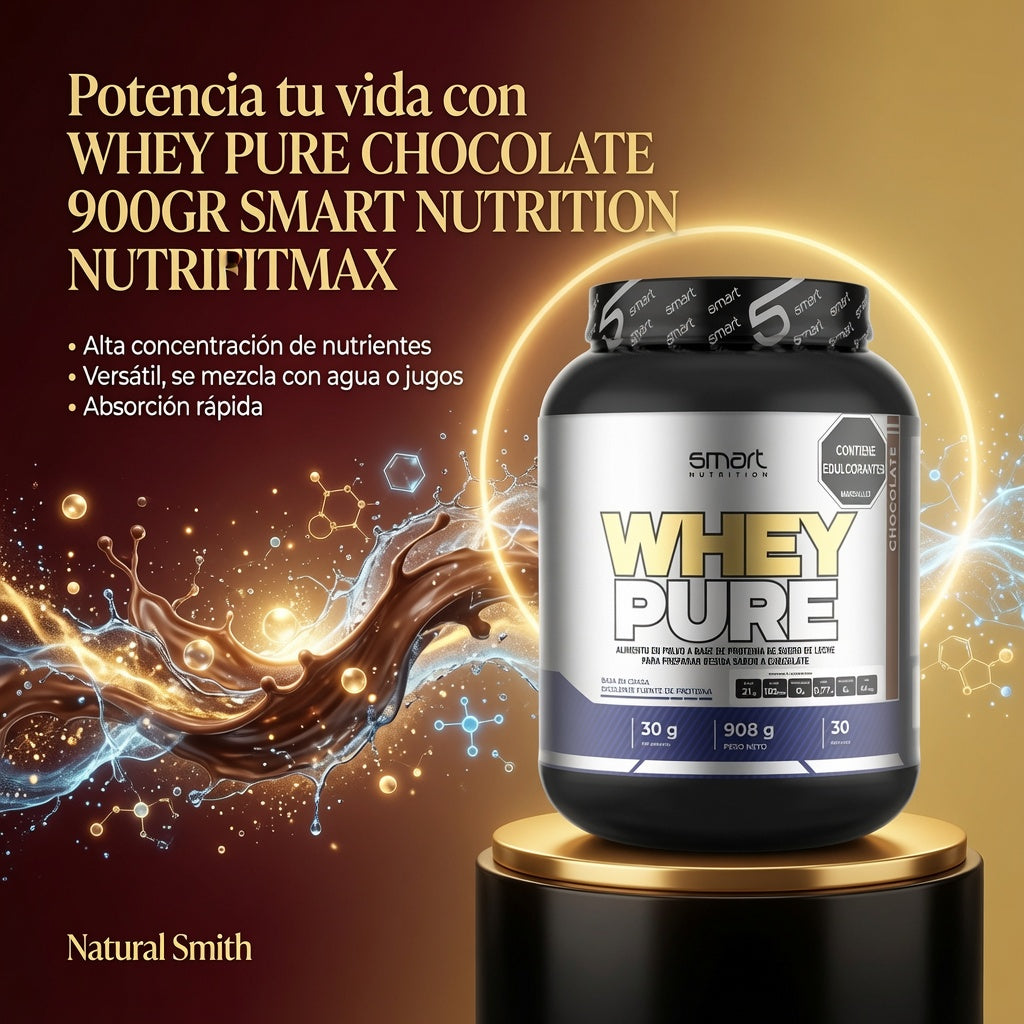 WHEY PURE CHOCOLATE 900GR SMART NUTRITION NUTRIFITMAX ia_3