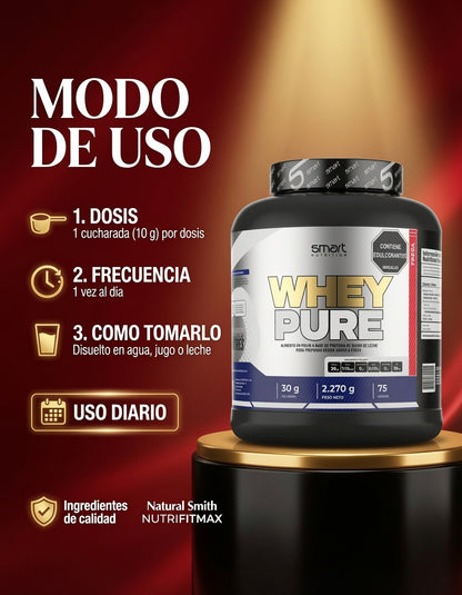 WHEY PURE FRESA 5LBS SMART NUTRITION NUTRIFITMAX ia_4