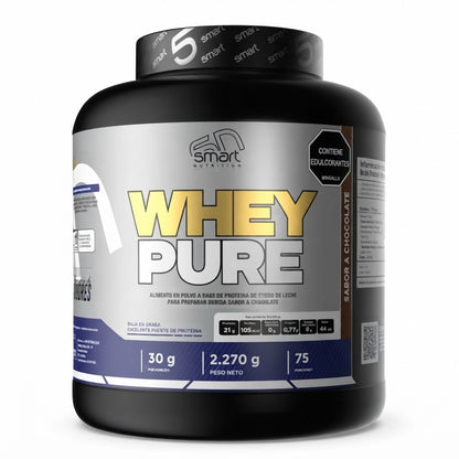 WHEY PURE CHOCOLATE 5LBS SMART NUTRITION NUTRIFITMAX principal
