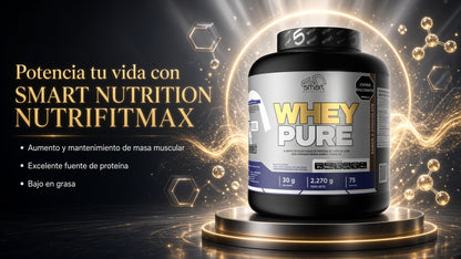 WHEY PURE CHOCOLATE 5LBS SMART NUTRITION NUTRIFITMAX ia_3