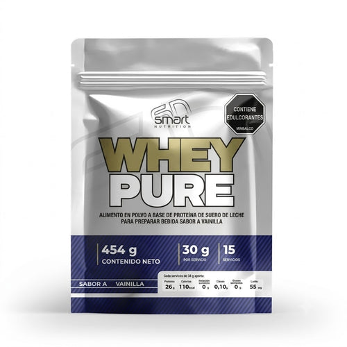WHEY PURE VAINILLA 1LB SMART NUTRITION NUTRIFITMAX principal