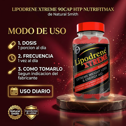 LIPODRENE XTREME 90CAP HTP NUTRIFITMAX ia_4