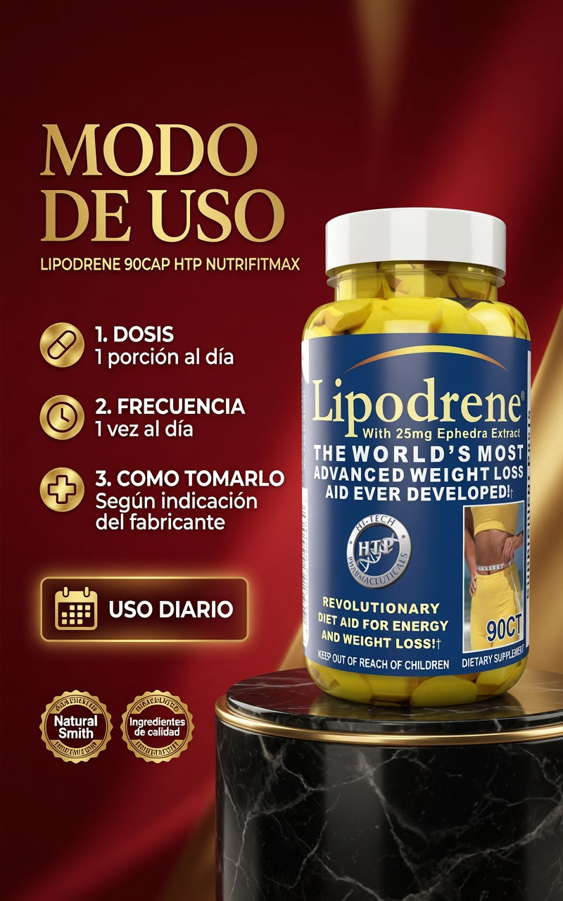 LIPODRENE 90CAP HTP NUTRIFITMAX ia_4