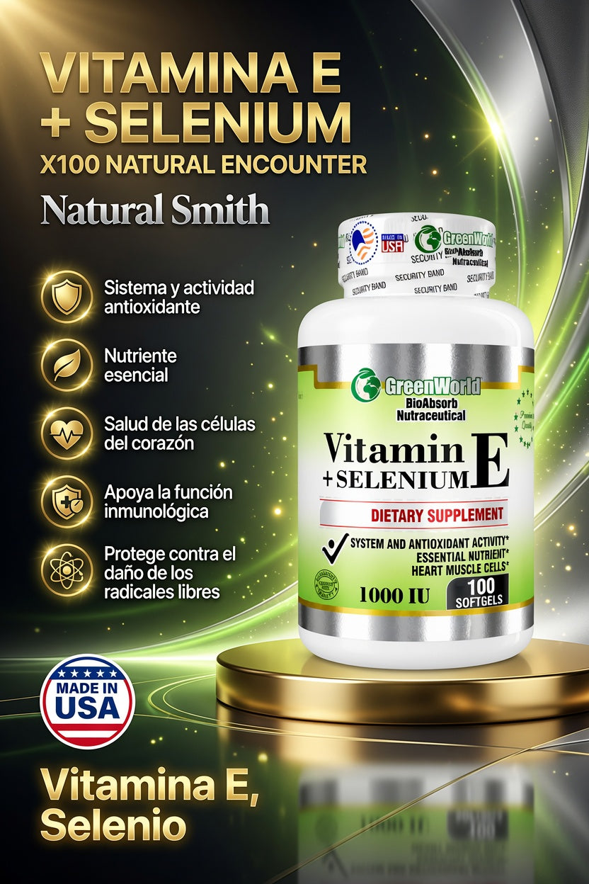 VITAMINA E + SELENIUM X100 NATURAL ENCOUNTER ia_2