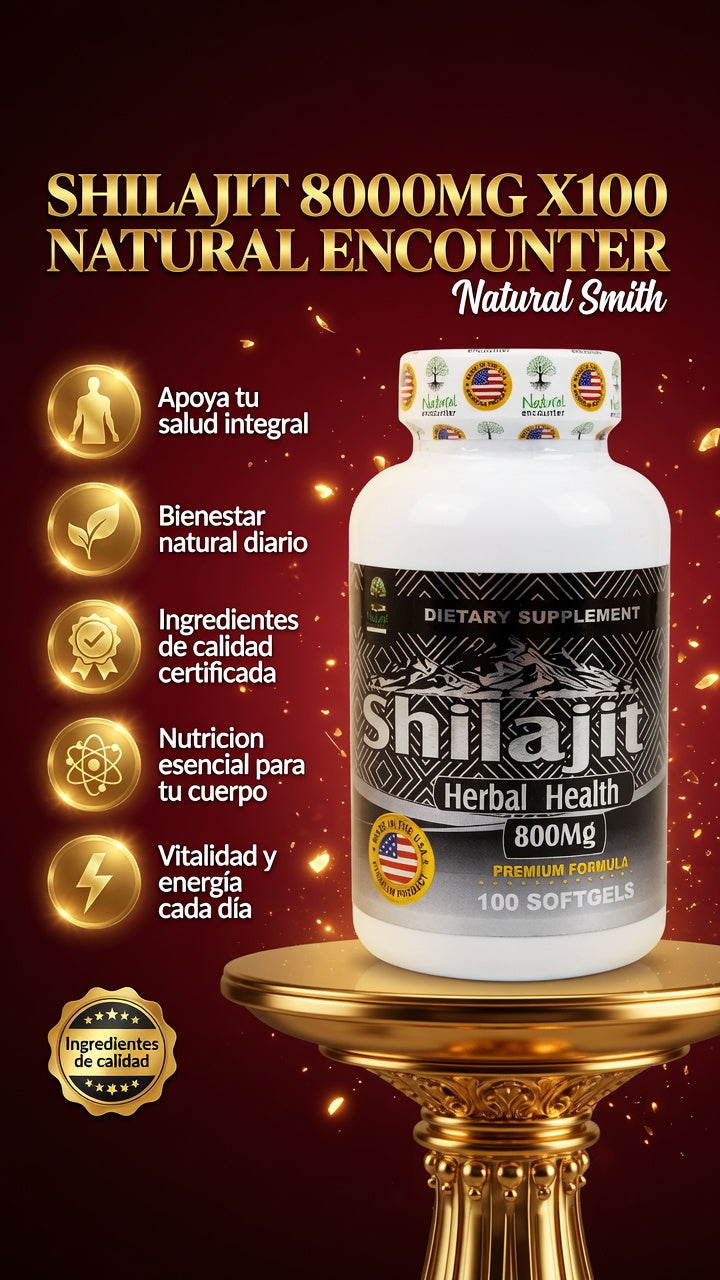 SHILAJIT 8000MG X100 NATURAL ENCOUNTER ia_2