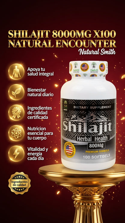SHILAJIT 8000MG X100 NATURAL ENCOUNTER ia_2
