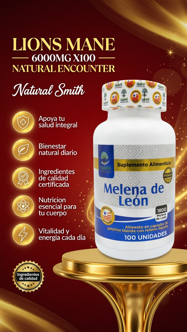 LIONS MANE 6000MG X100 NATURAL ENCOUNTER ia_2