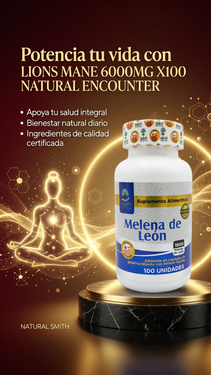 LIONS MANE 6000MG X100 NATURAL ENCOUNTER ia_3