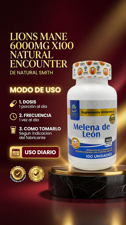LIONS MANE 6000MG X100 NATURAL ENCOUNTER ia_4