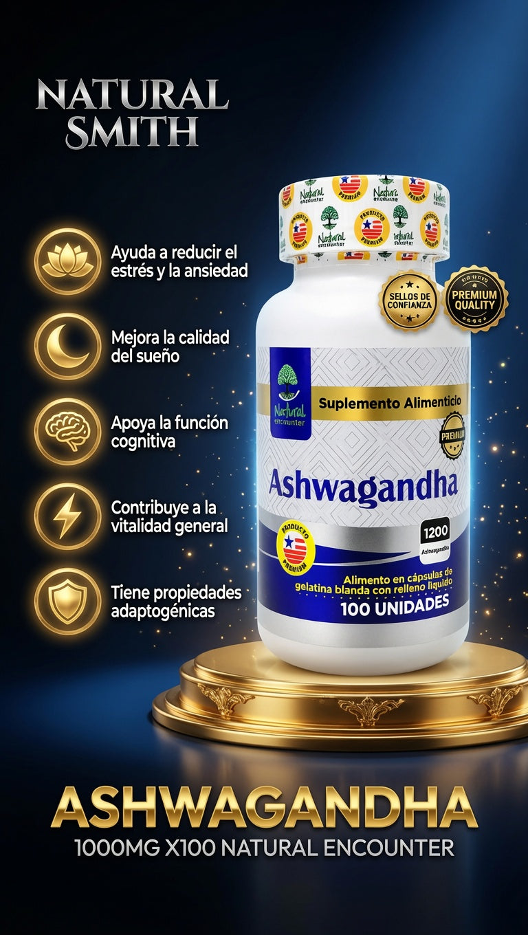 ASHWAGANDHA 1000MG X100 NATURAL ENCOUNTER ia_2