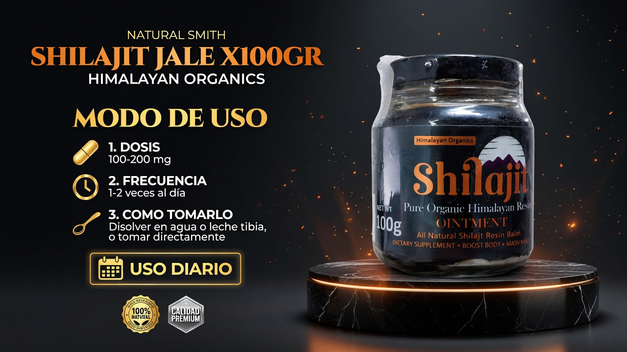 SHILAJIT JALE X100GR HIMALAYAN ORGANICS ia_4