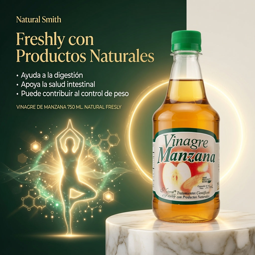 VINAGRE DE MANZANA 750 ML. NATURAL FRESLY ia_3