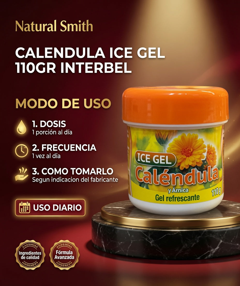 CALENDULA ICE GEL 110GR INTERBEL ia_4