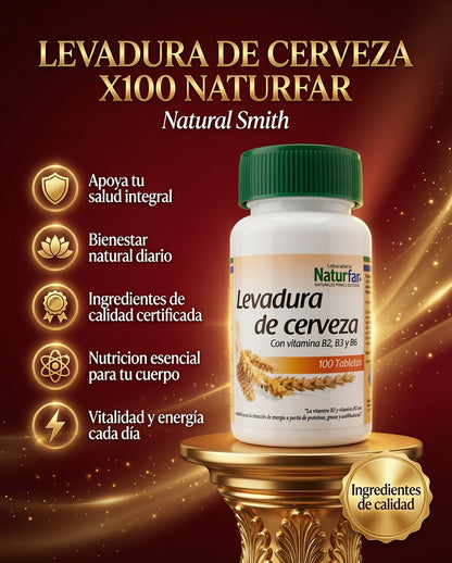LEVADURA DE CERVEZA X100 NATURFAR ia_2