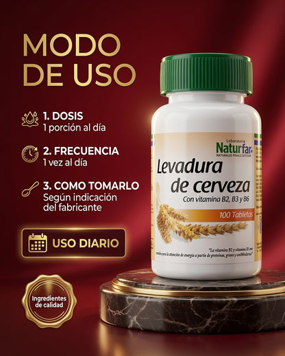 LEVADURA DE CERVEZA X100 NATURFAR ia_4