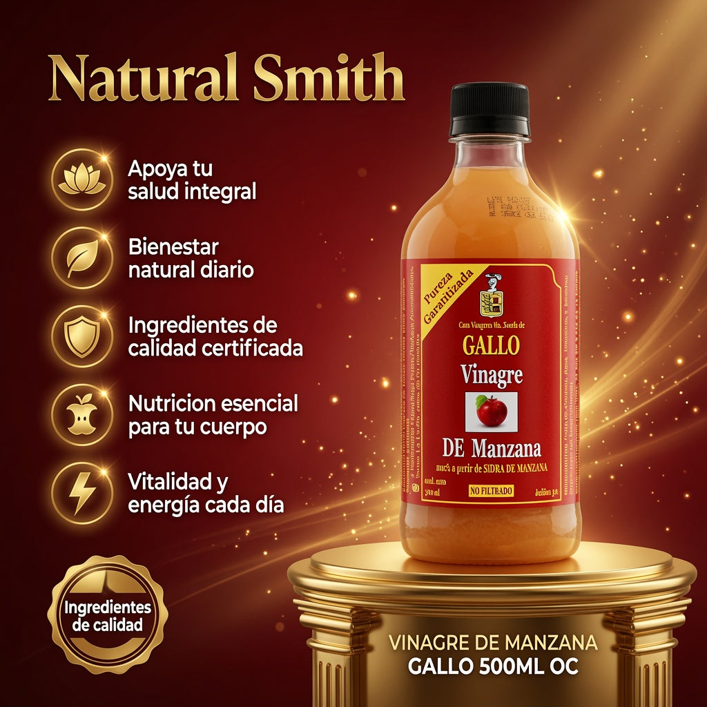 VINAGRE DE MANZANA GALLO 500ML OC ia_2