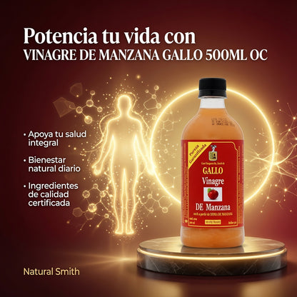 VINAGRE DE MANZANA GALLO 500ML OC ia_3