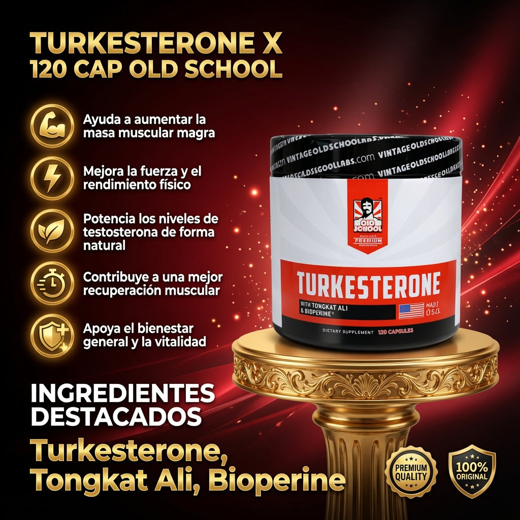 TURKESTERONE X 120 CAP OLD SCHOOL ia_2