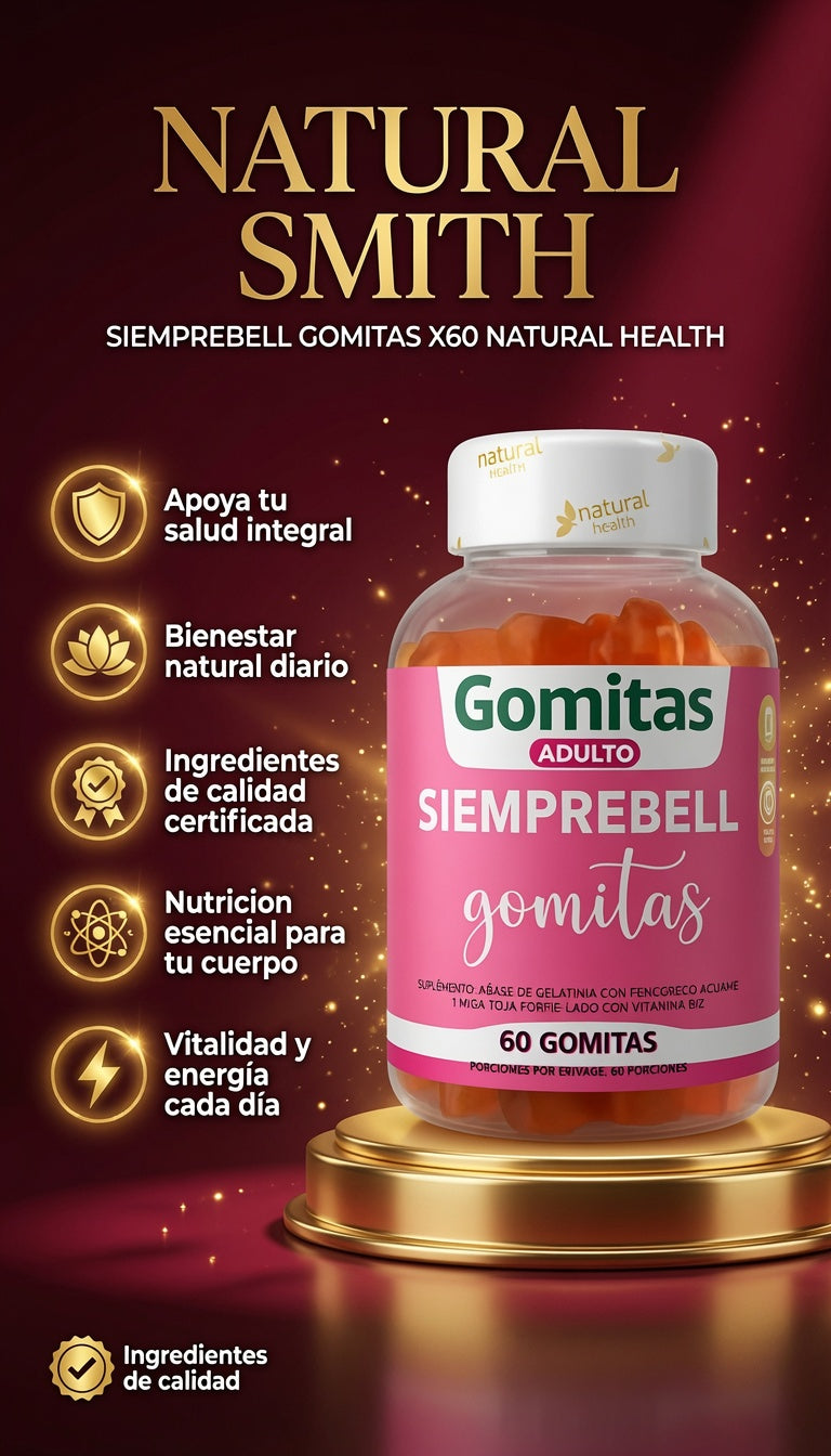 SIEMPREBELL GOMITAS X60 NATURAL HEALTH ia_2