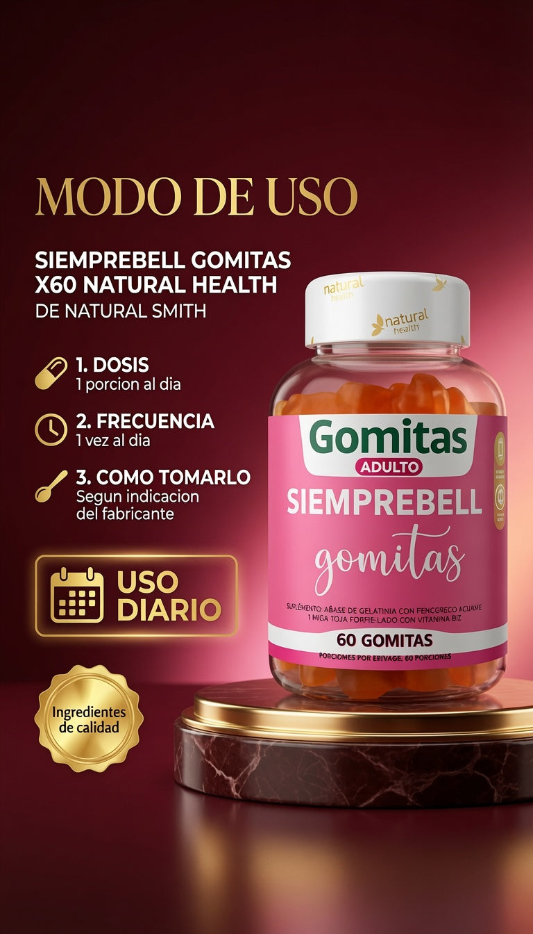 SIEMPREBELL GOMITAS X60 NATURAL HEALTH ia_4