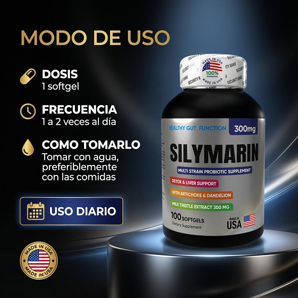 SILYMARIN 300MG X100 SOFGELS GREENSOFG ia_4