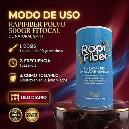 RAPIFIBER POLVO 500GR FITOCOL ia_4