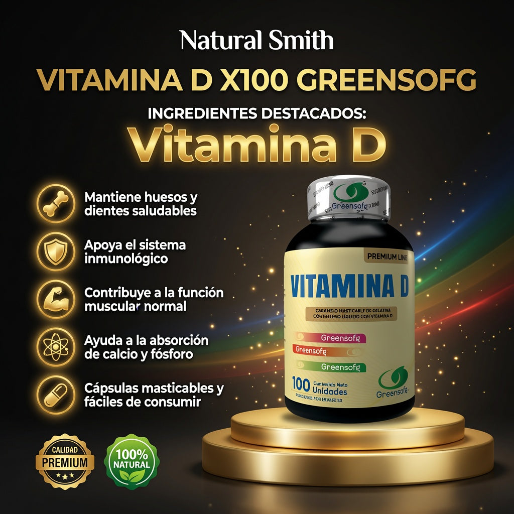 VITAMINA D X100 GREENSOFG ia_2