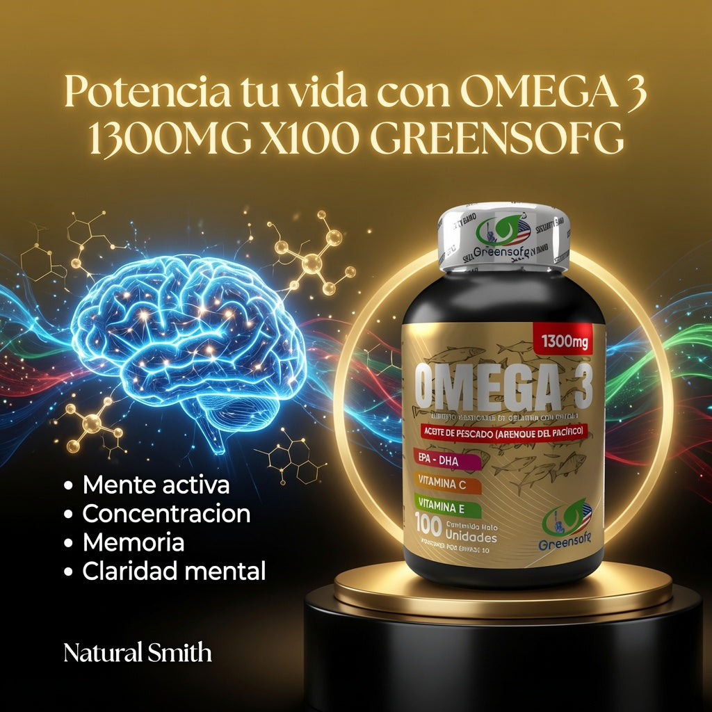 OMEGA 3 1300MG X100 GREENSOFG ia_3