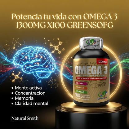 OMEGA 3 1300MG X100 GREENSOFG ia_3