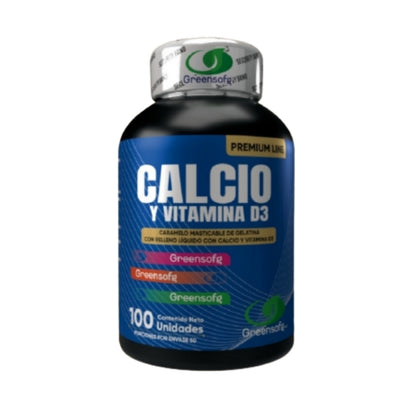 CALCIO Y VITAMINA D3 X100 GREENSOFG principal