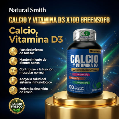 CALCIO Y VITAMINA D3 X100 GREENSOFG ia_2