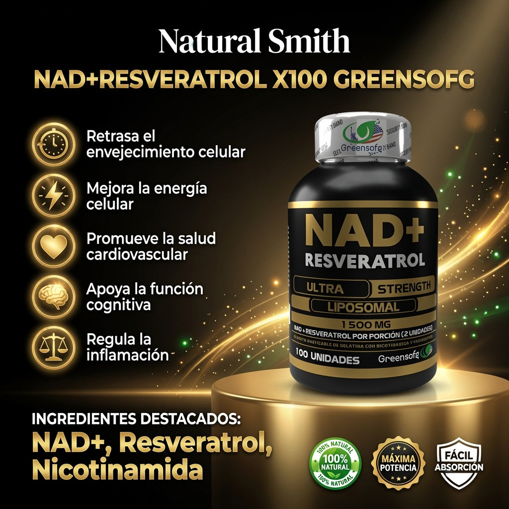 NAD+RESVERATROL X100 GREENSOFG ia_2