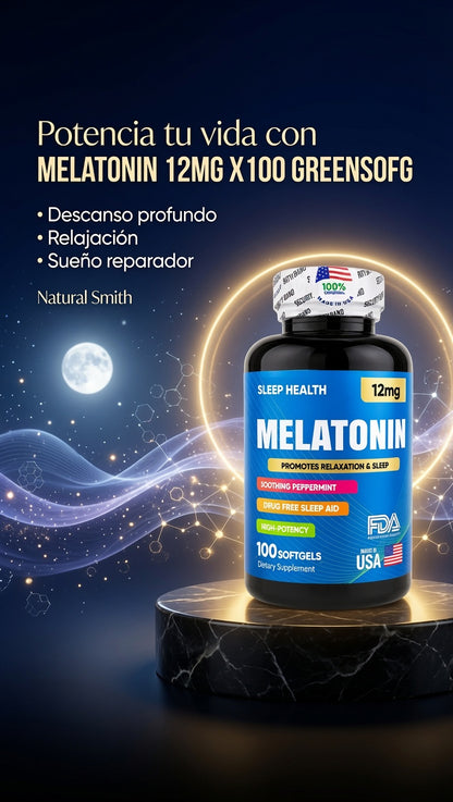 MELATONIN 12MG X100 GREENSOFG ia_3