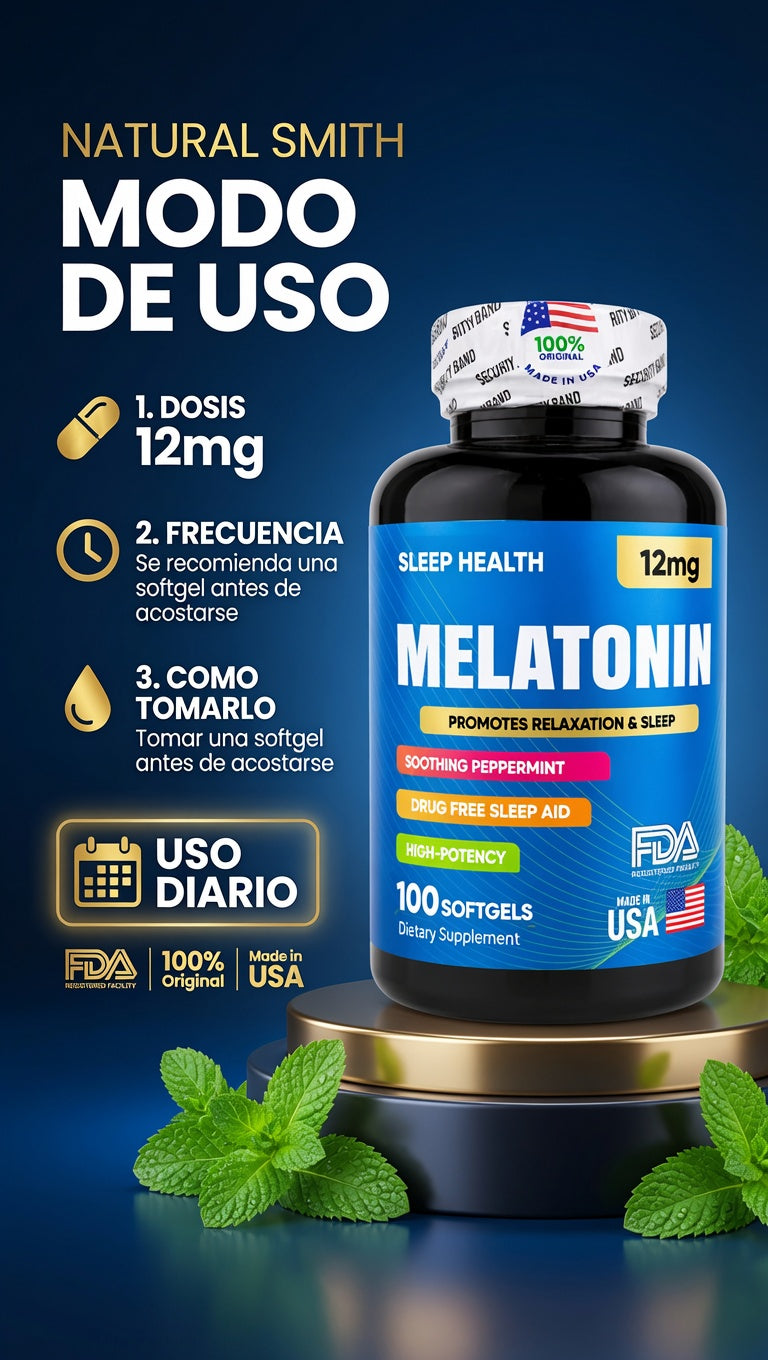 MELATONIN 12MG X100 GREENSOFG ia_4