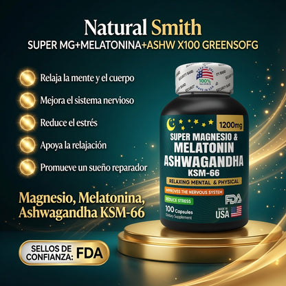 SUPER MG+MELATONINA+ASHW X100 GREENSOFG ia_2