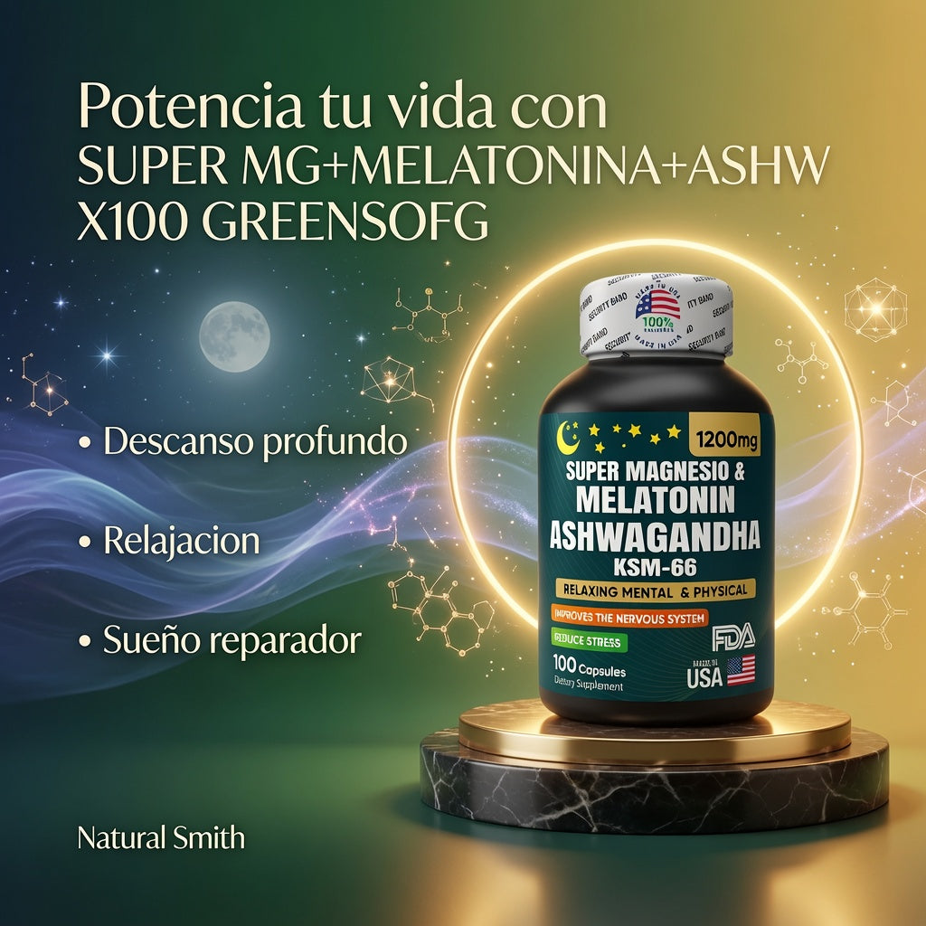 SUPER MG+MELATONINA+ASHW X100 GREENSOFG ia_3