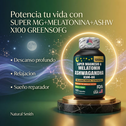 SUPER MG+MELATONINA+ASHW X100 GREENSOFG ia_3