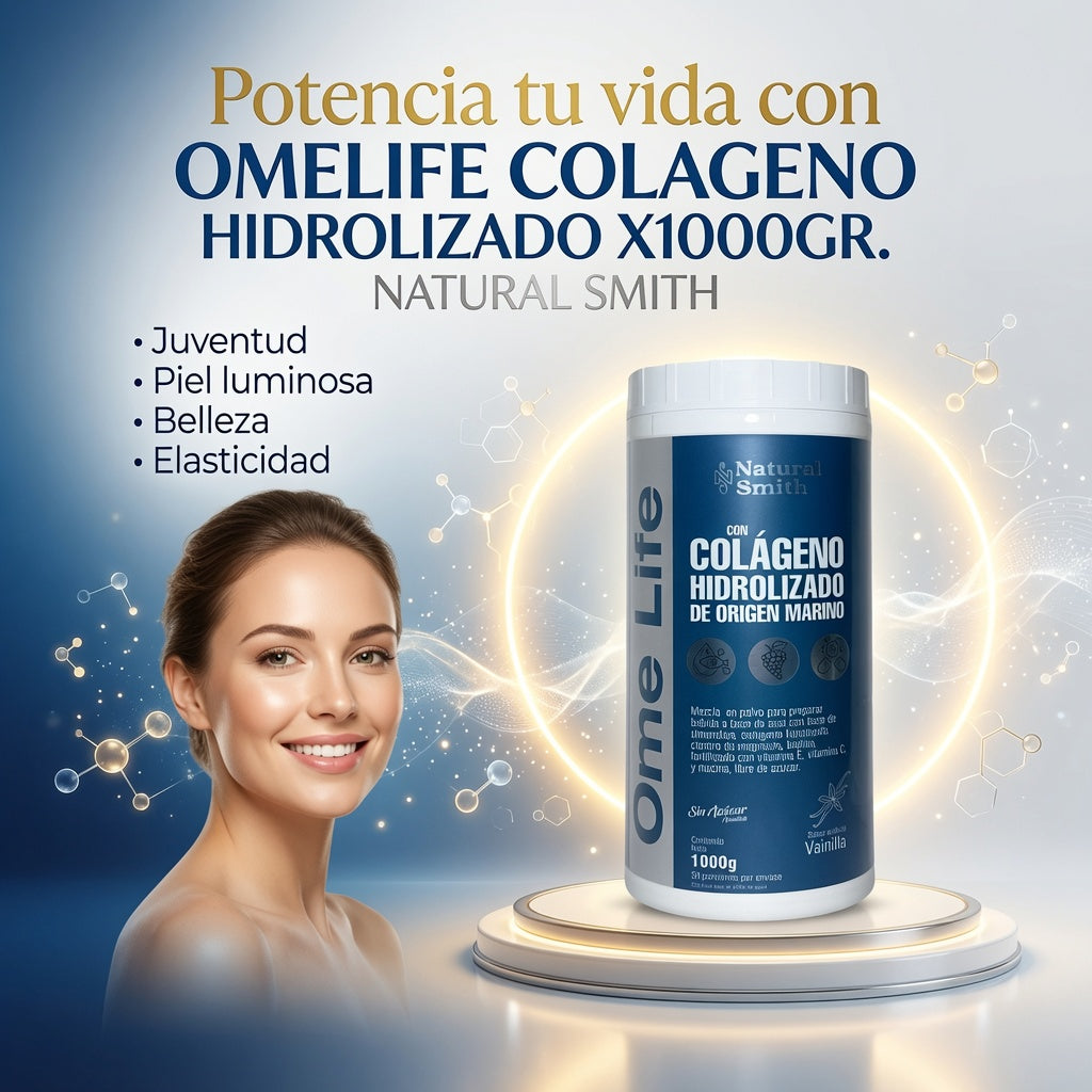 OMELIFE COLAGENO HIDROLIZADO X1000GR. NATURAL SMITH ia_3