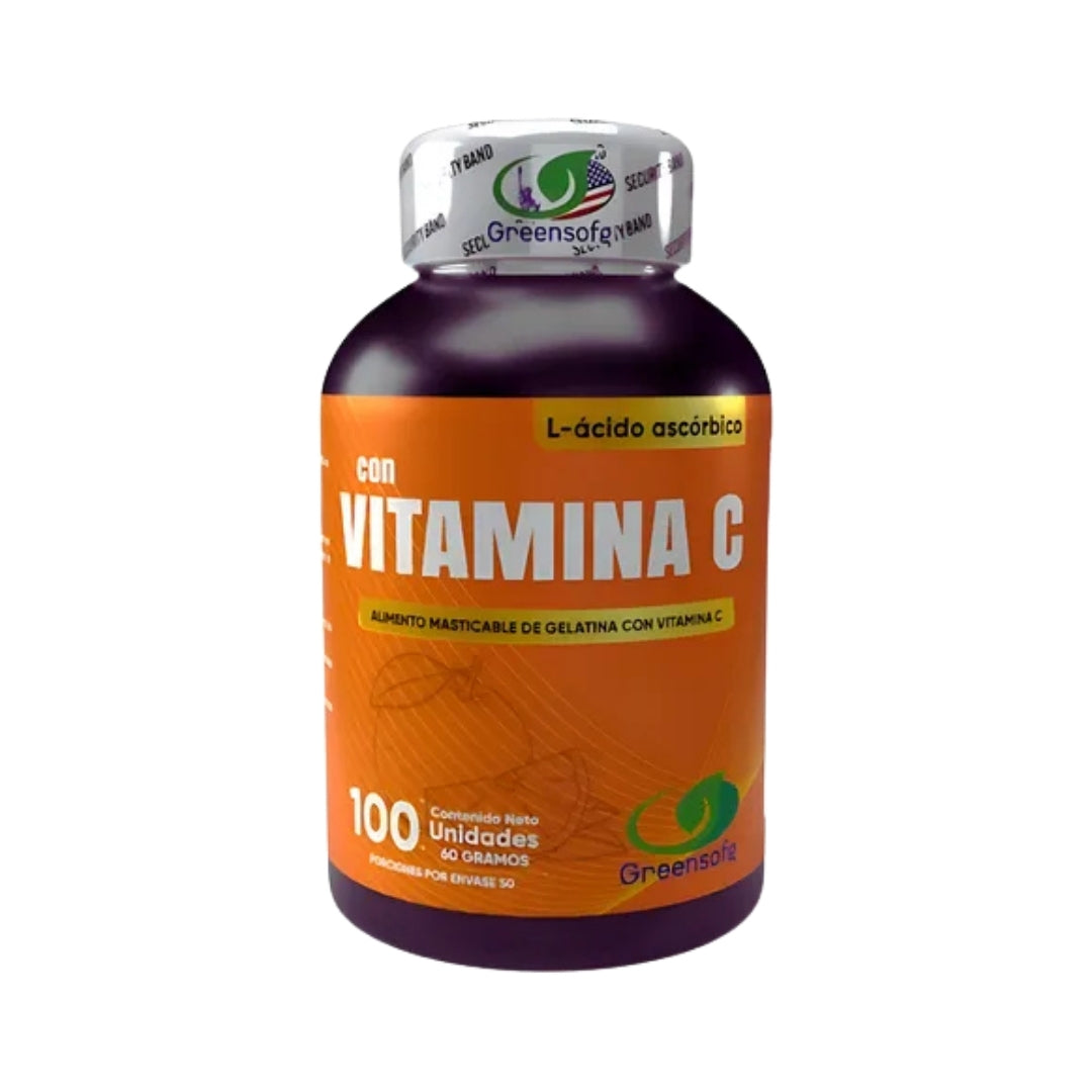 VITAMINA C X100 GREENSOFG principal