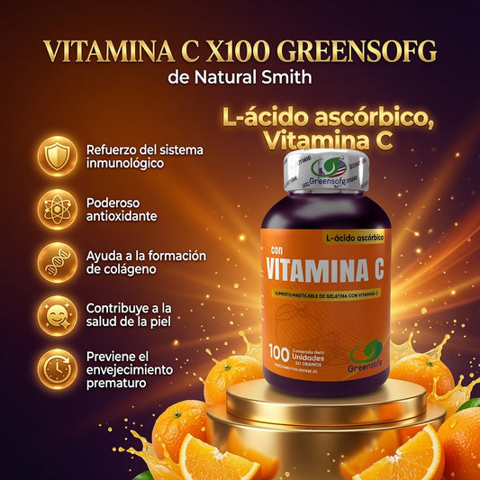 VITAMINA C X100 GREENSOFG ia_2