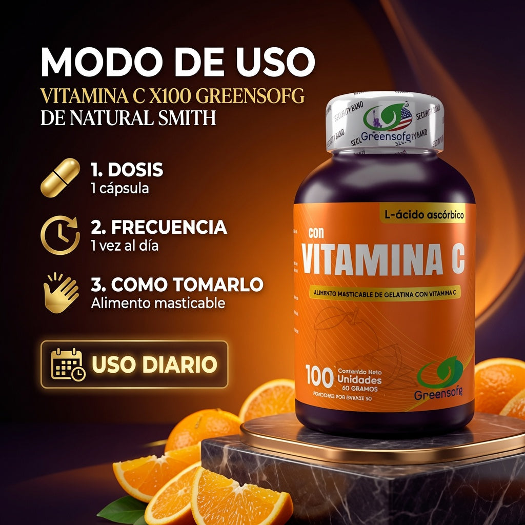 VITAMINA C X100 GREENSOFG ia_4