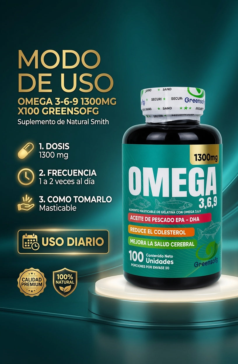 OMEGA 3-6-9 1300MG X100 GREENSOFG ia_4